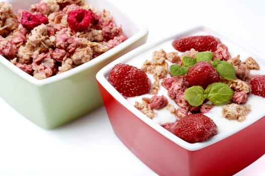 Yogurt with muesli IX.
