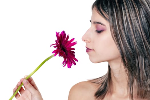 Woman with Gerbera III.