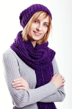 Woman in the purple cap II.