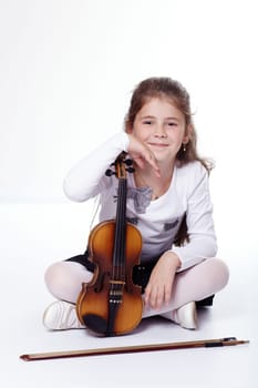 Little violinist IV.