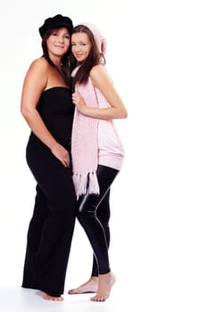 Mom with daughter II.
