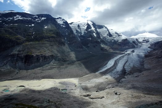 Pasterze below Glossglockner