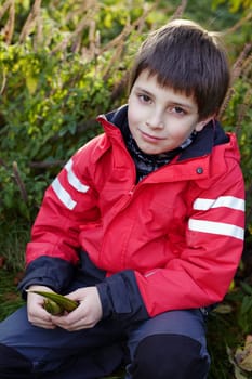 Boy in the park