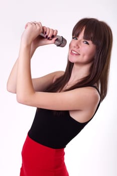 Brown-haired singer II