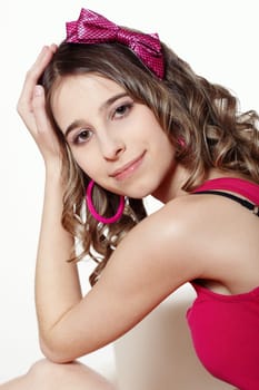 Portrait of a young woman