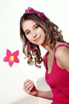Portrait of a young woman