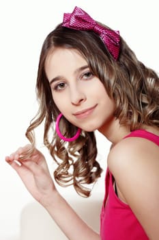 Portrait of a young woman