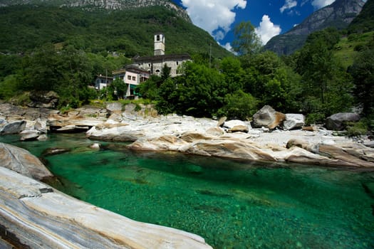 Lavertezzo in Verzasca Valley