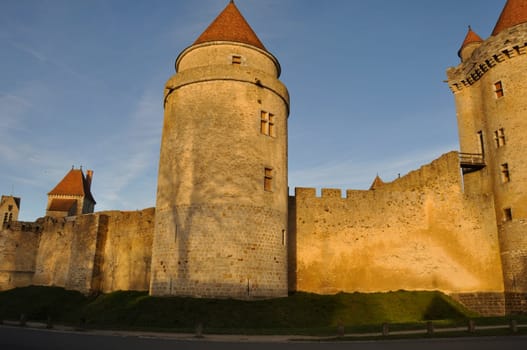 Castle of Blandy les Tours in Seine et Marne
