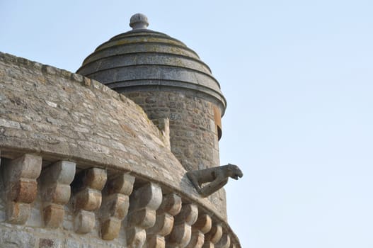 Mont Saint michel architectural detail