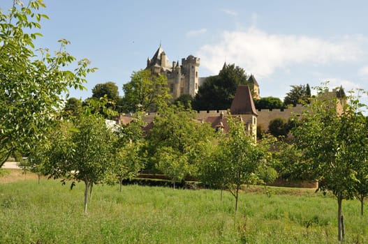Village of Montfort in Périgord