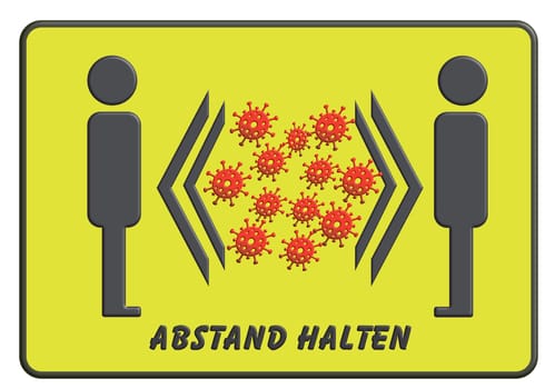 General warning symbol. Yellow security icon.
