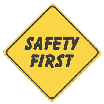 General warning symbol. Yellow security icon.