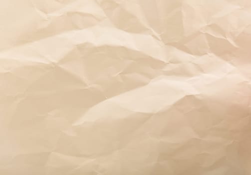 Image of old crumpled textured paper