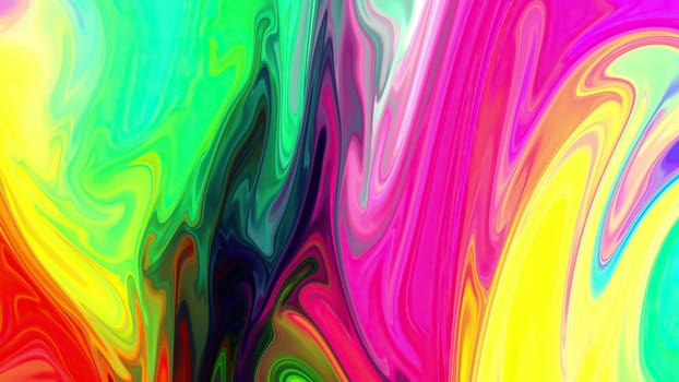 Colorful paint mix with gradient vivid colors,Colorful paint mix with gradient vivid colors