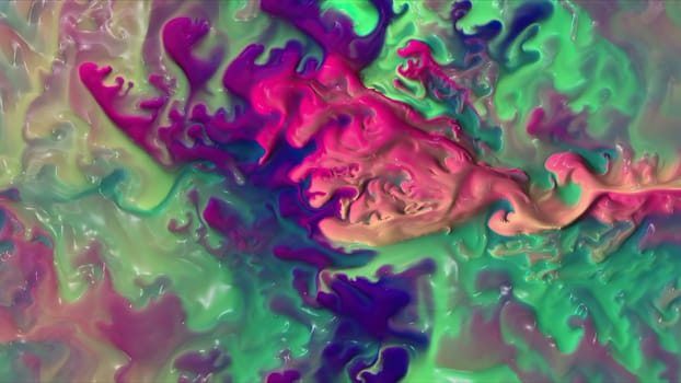 Colorful paint mix with gradient vivid colors,Colorful paint mix with gradient vivid colors
