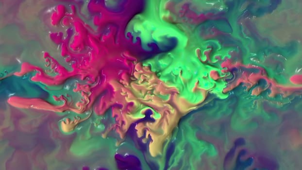 Colorful paint mix with gradient vivid colors,Colorful paint mix with gradient vivid colors