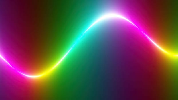 Animation Colorful Abstract Rainbow Spectrum Line ,Animation Colorful Abstract Rainbow Spectrum Line