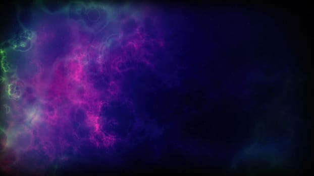 Space Flight Into A Star Field In Galaxy Clouds And Lightning Nebula,Space Flight Into A Star Field In Galaxy Clouds And Lightning Nebula