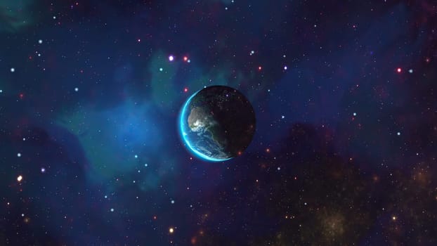 Planet Earth Seen From Space,Planet Earth Seen From Space