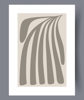 Printable wall art vector poster set vector. Vector illustrationPrintable wall art vector poster set. Hand drawn minimalism design for scandinavian interior.