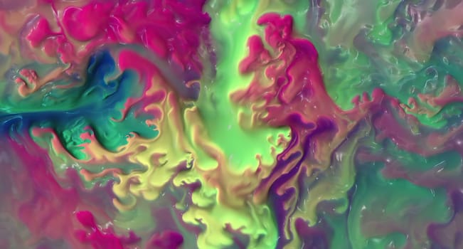 Colorful paint mix with gradient vivid colors,Colorful paint mix with gradient vivid colors