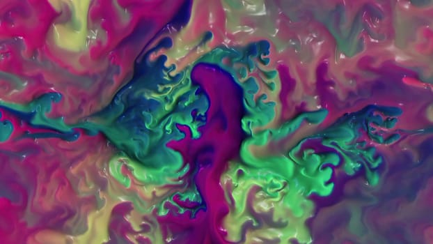 Colorful paint mix with gradient vivid colors,Colorful paint mix with gradient vivid colors