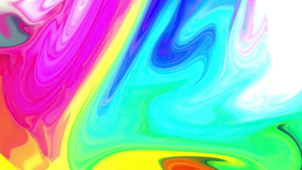 Colorful paint mix with gradient vivid colors,Colorful paint mix with gradient vivid colors
