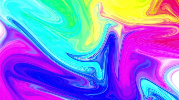 Colorful paint mix with gradient vivid colors,Colorful paint mix with gradient vivid colors