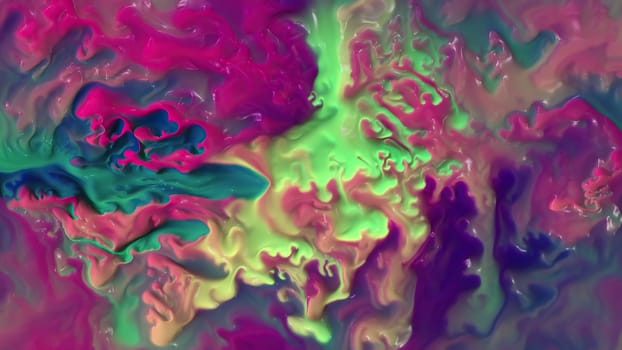Colorful paint mix with gradient vivid colors,Colorful paint mix with gradient vivid colors