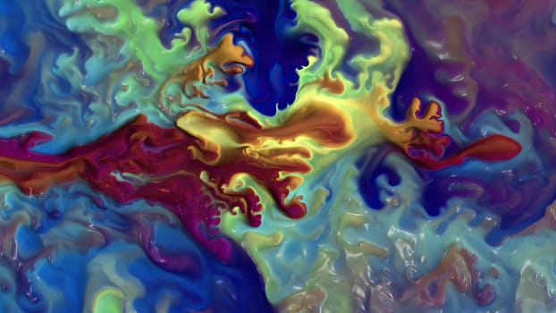 Colorful paint mix with gradient vivid colors,Colorful paint mix with gradient vivid colors
