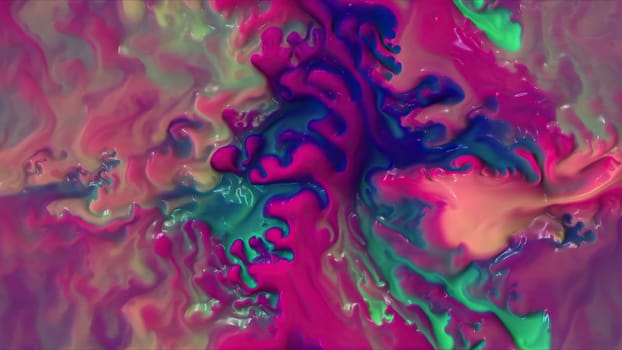 Colorful paint mix with gradient vivid colors,Colorful paint mix with gradient vivid colors