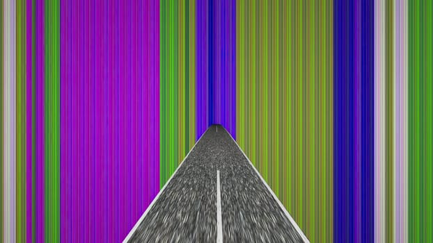 Driving to the world of illusion,Driving to the world of illusion