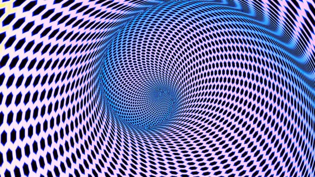 Abstract hypnotic pink and blue spiral tunnel,Abstract hypnotic pink and blue spiral tunnel