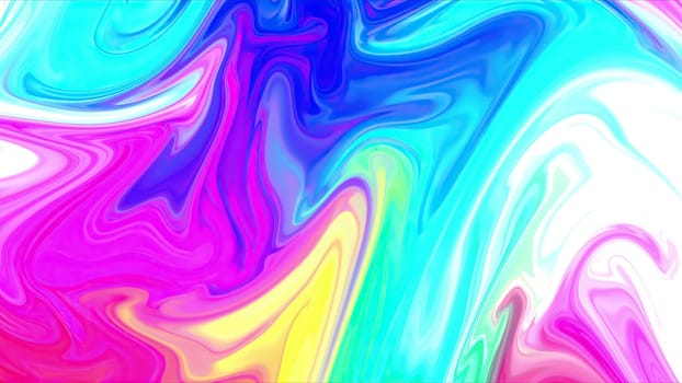 Colorful paint mix with gradient vivid colors,Colorful paint mix with gradient vivid colors