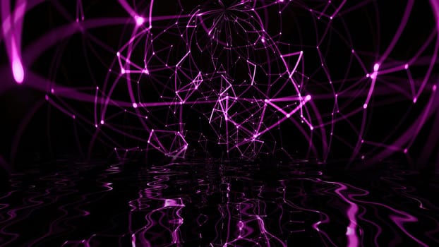 Abstract plexus technology science concept,Abstract plexus technology science concept