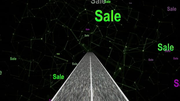 Driving through the world of sales on web,Driving through the world of sales on web