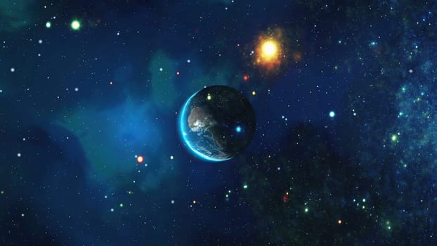 Planet Earth Seen From Space,Planet Earth Seen From Space