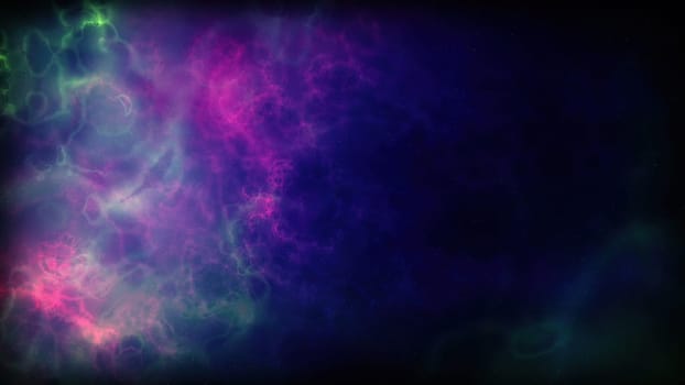 Space Flight Into A Star Field In Galaxy Clouds And Lightning Nebula,Space Flight Into A Star Field In Galaxy Clouds And Lightning Nebula