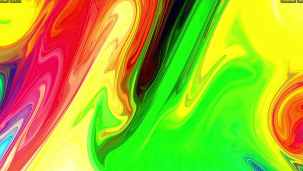 Colorful paint mix with gradient vivid colors,Colorful paint mix with gradient vivid colors