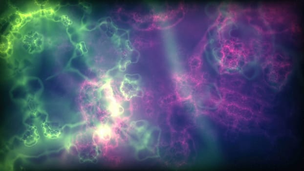 Space Flight Into A Star Field In Galaxy Clouds And Lightning Nebula,Space Flight Into A Star Field In Galaxy Clouds And Lightning Nebula