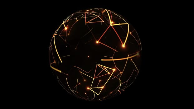 Connections concept on rotating sphere,Connections concept on rotating sphere