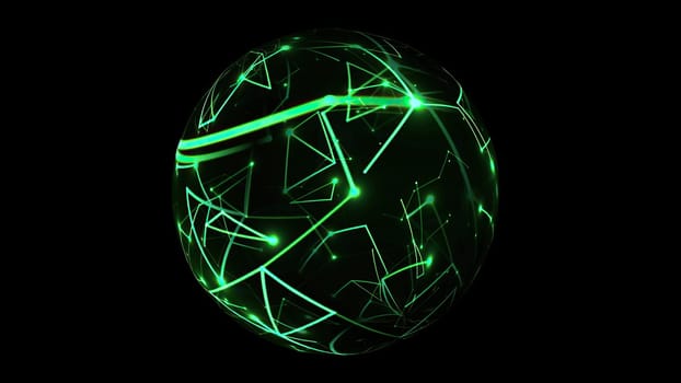 Connections concept on rotating sphere,Connections concept on rotating sphere