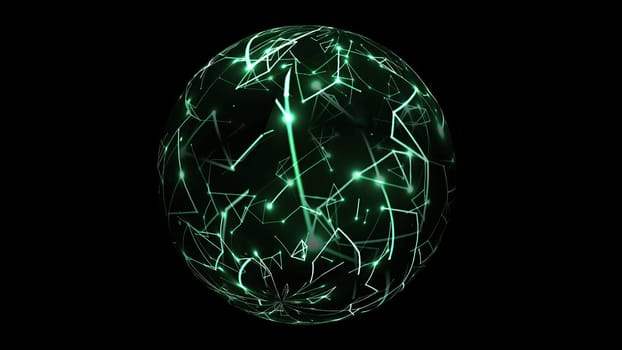 Connections concept on rotating sphere,Connections concept on rotating sphere