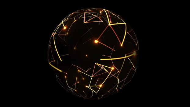 Connections concept on rotating sphere,Connections concept on rotating sphere