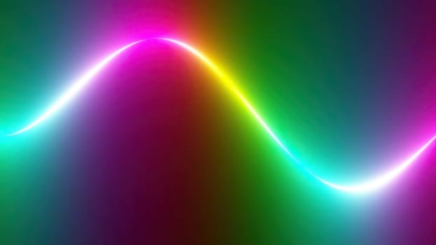 Animation Colorful Abstract Rainbow Spectrum Line ,Animation Colorful Abstract Rainbow Spectrum Line