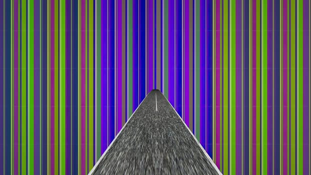 Driving to the world of illusion,Driving to the world of illusion