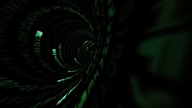 Driving through the binary data tunnel,Driving through the binary data tunnel
