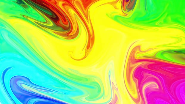 Colorful paint mix with gradient vivid colors,Colorful paint mix with gradient vivid colors
