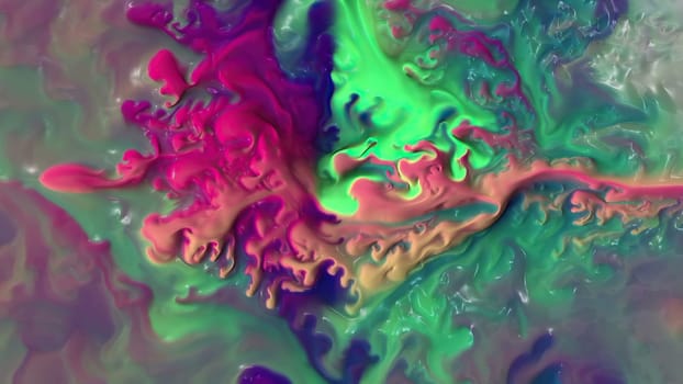 Colorful paint mix with gradient vivid colors,Colorful paint mix with gradient vivid colors